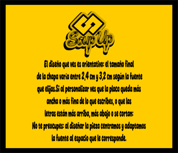 CUSTOM 4/7 caracteres