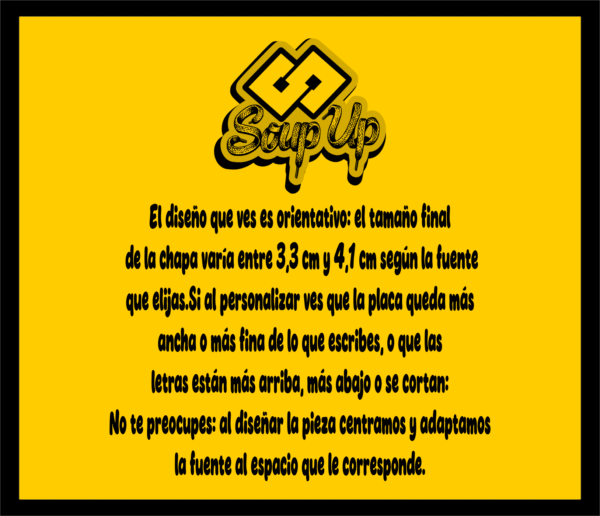 CUSTOM 8/11 caracteres