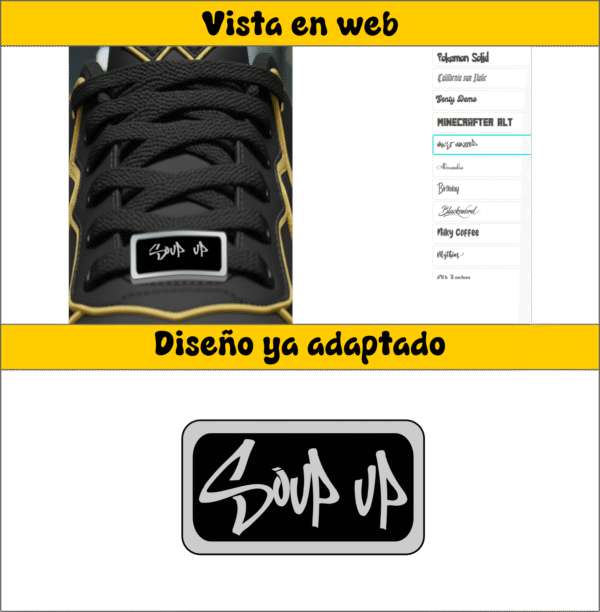 CUSTOM 4/7 caracteres