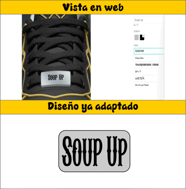 CUSTOM 4/7 caracteres